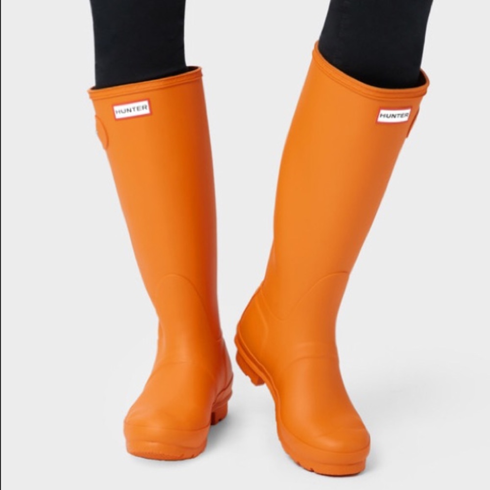 NWOT Hunter Boots Made in Scotland, size 7